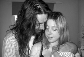 image of me, my partner and son