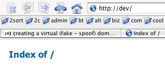 the how-to of one spoof domain step-by-step.