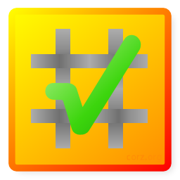 checksum icon/logo, in super-large 256 pixel size PNG!