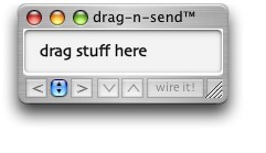 the name's send, drag-n-send