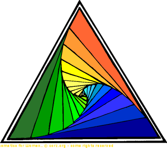 'Mathematics For Women', triangles within triangles.