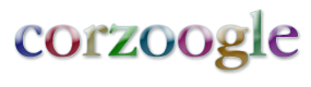 logo for corzoogle; fast realtime personal search engine from corz.org
