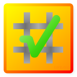 checksum icon/logo, in super-large groovy 256 pixel size!