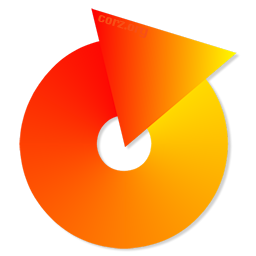 LoopDropZ logo - a simple circle, composed of an arrow turning in on itself, a loop. The colours are my yellow-orange gradient, the arrow growing darker as it turns, until realizing itself into a loop, oozes back to yellow, to begin again.