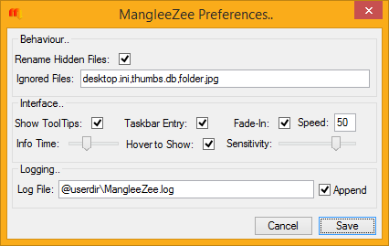 MangleeZee, with prefs..